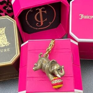 BNIB✨Juicy Couture Circus Elephant Charm 🎪🐘